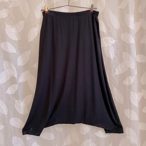 Eileen Fisher black harem pants